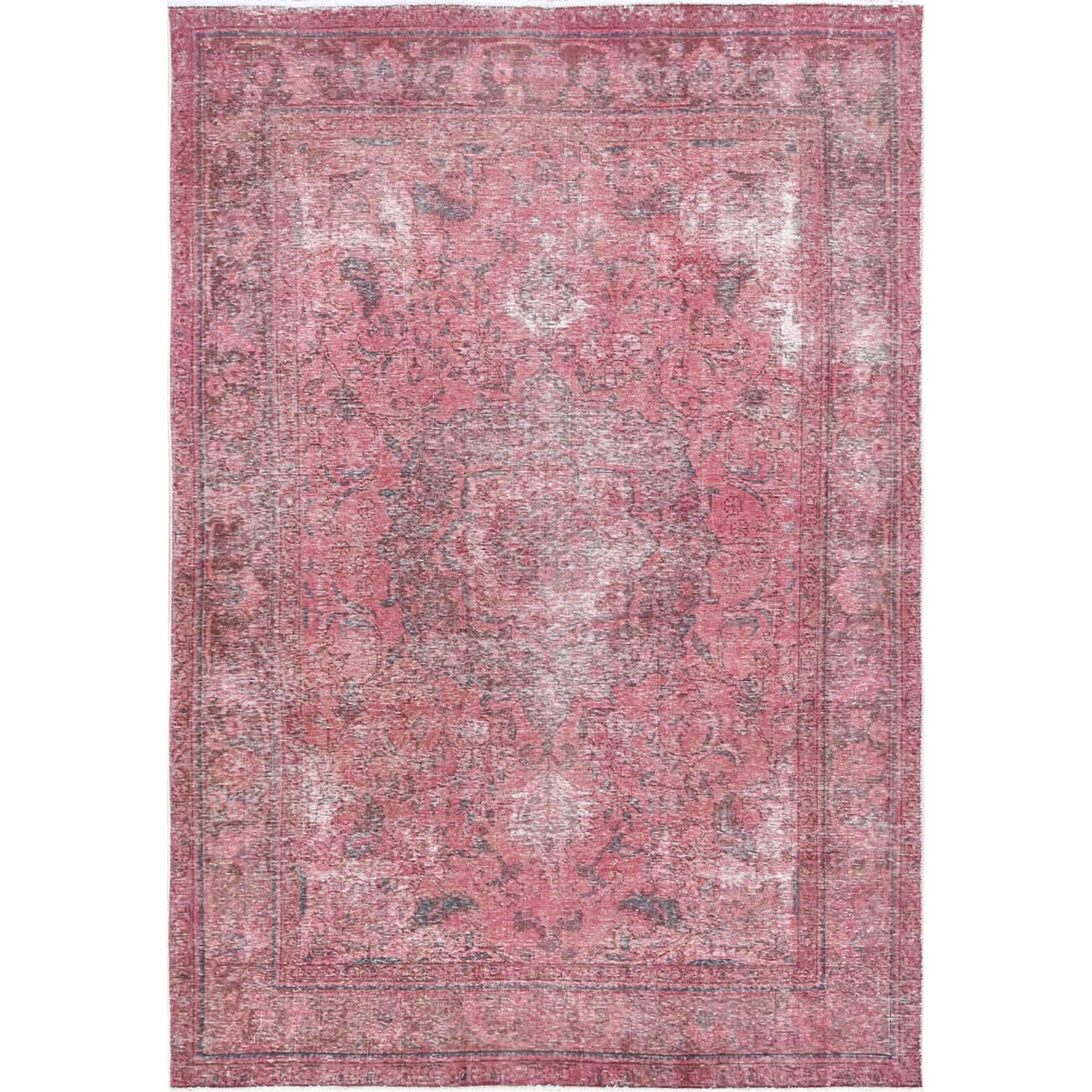 Transitional Wool Hand-Knotted Area Rug 6'9